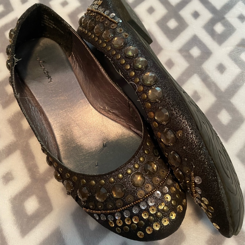 🔥🔥Union Bay size 9 pre-loved flats. Super cute and comfortable. - Picture 3 of 5